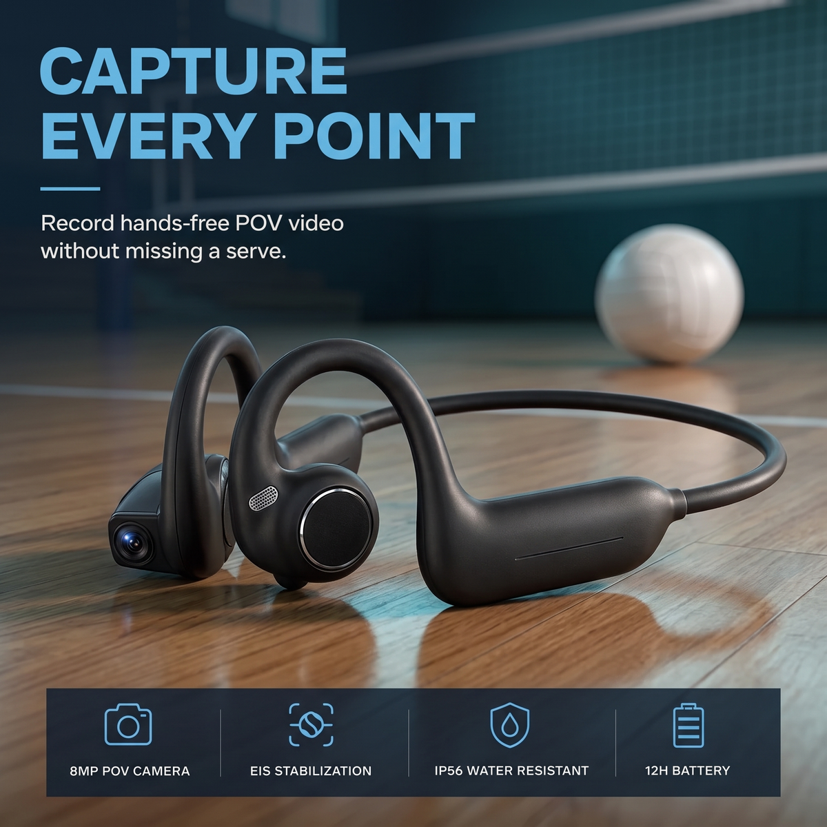 VolleyVue PovBuds
