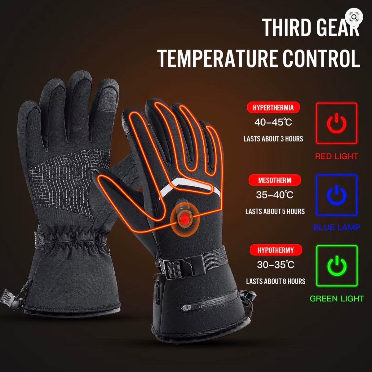 CozyRein Heated Gloves